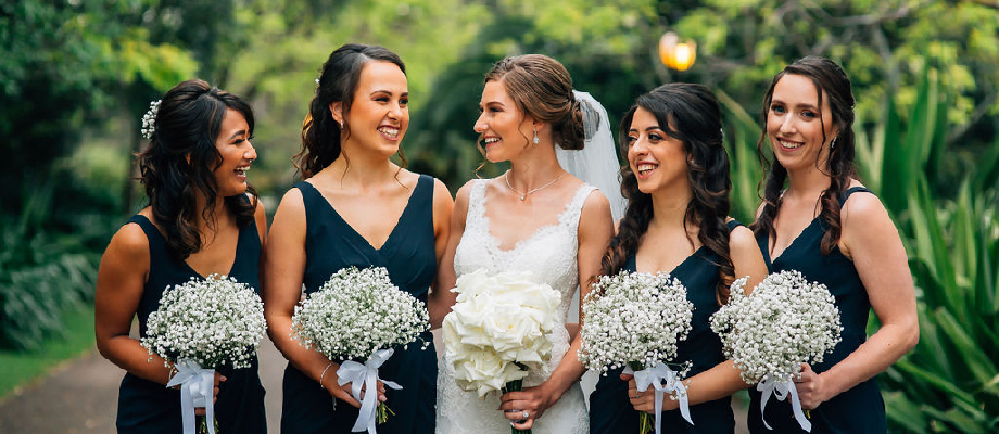 Elegant bridal hairstyle by Exquisite Bridal Hair Sydney